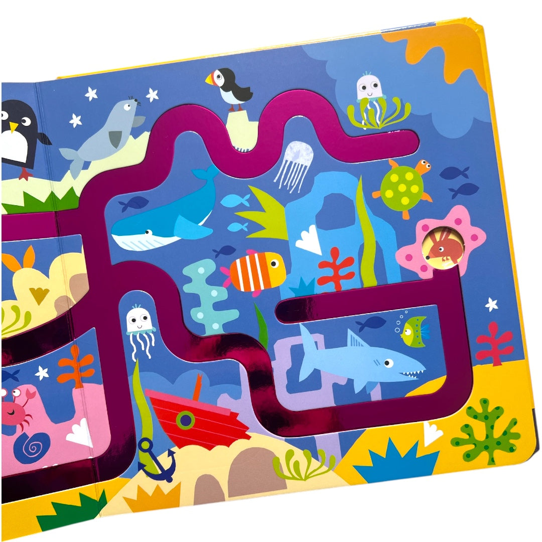 Animales Divertidos - Sigue el camino por el Laberinto