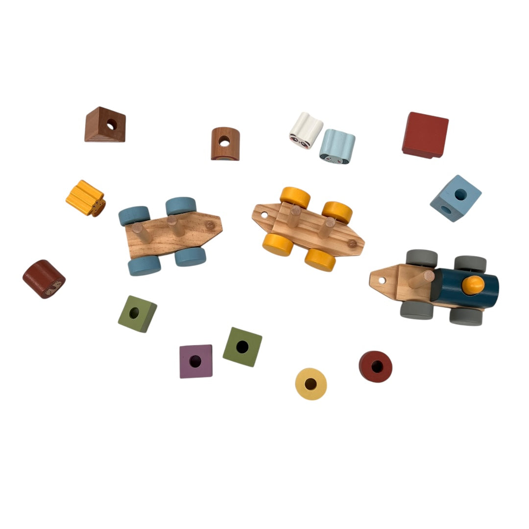 TREN DE ENSARTE ANIMALES -  TOOKY TOY