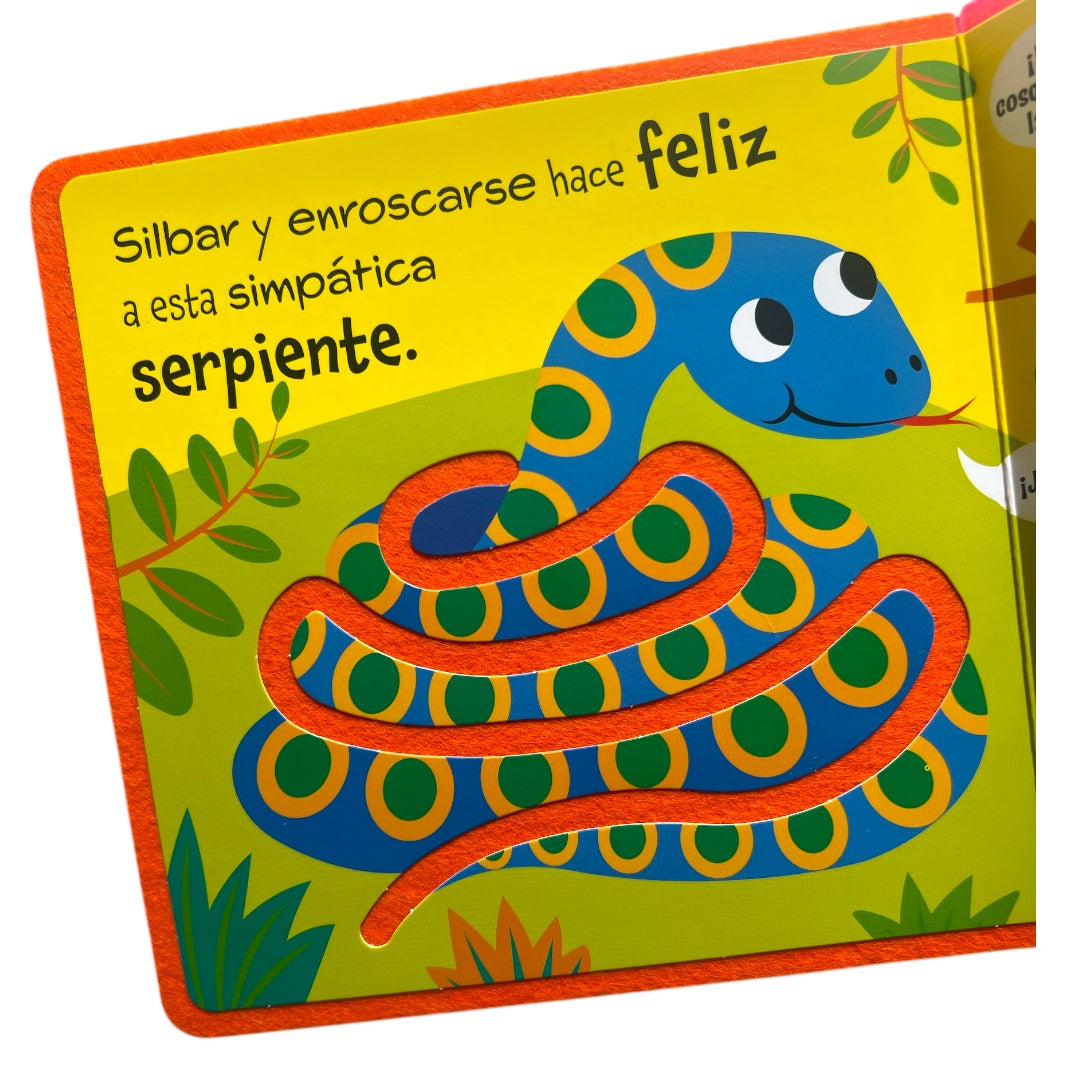 Hazle Cosquillas al Tigre - Cuento para bebés con Textura