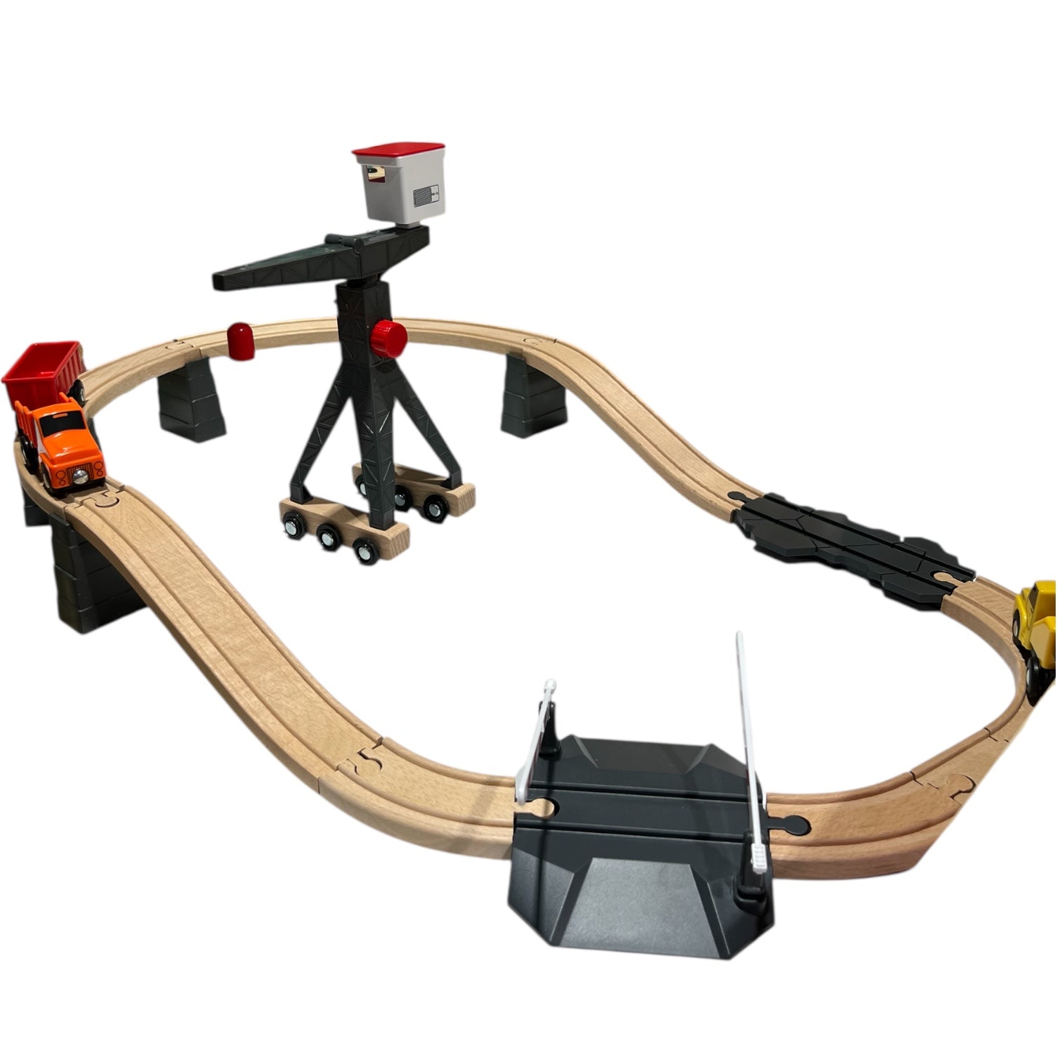 PISTA DE VEHÍCULOS DE CONSTRUCCIÓN - TOOKY TOY