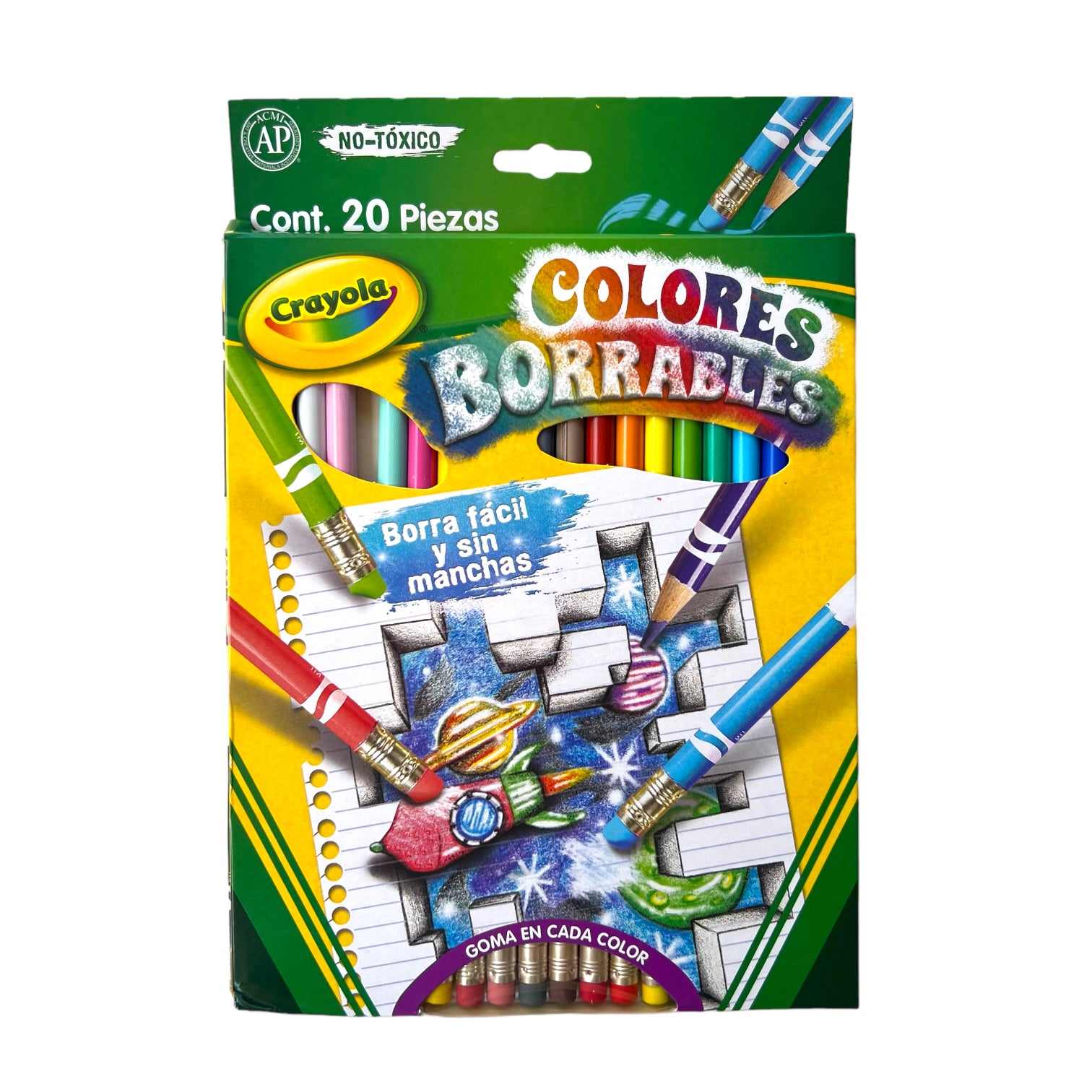 Colores borrables Crayola
