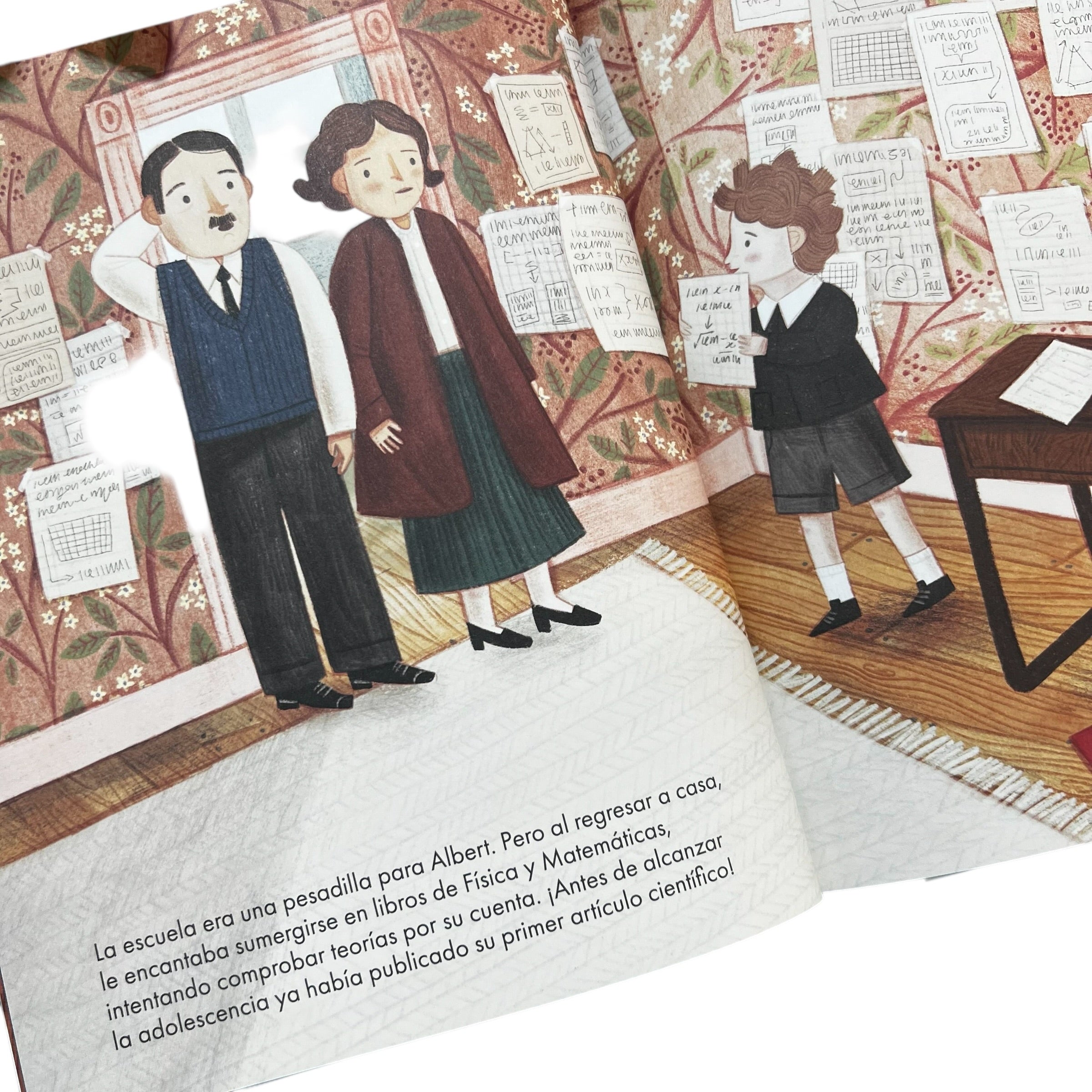 Cuento Albert Einstein - Little people Big dreams