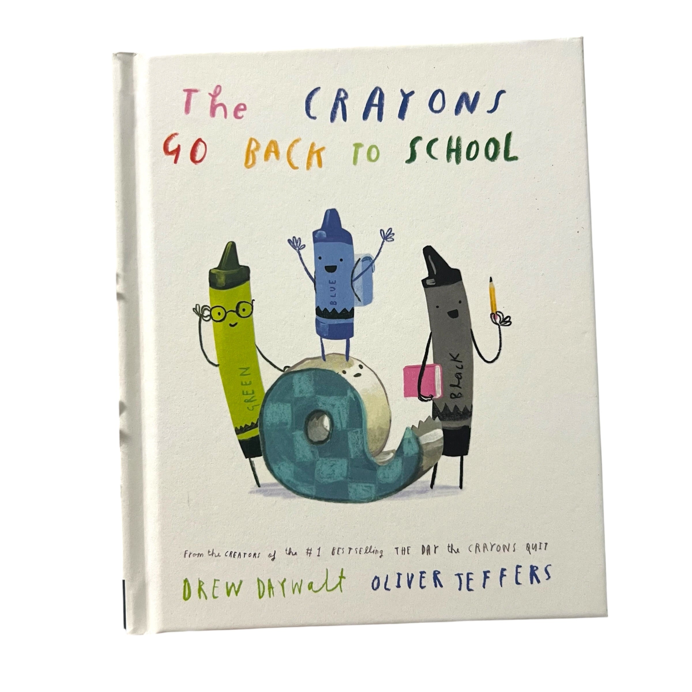 The crayons go back to school