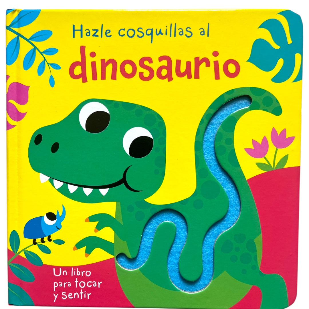 Hazle Cosquillas al Dinosaurio - Cuento para bebés con Textura