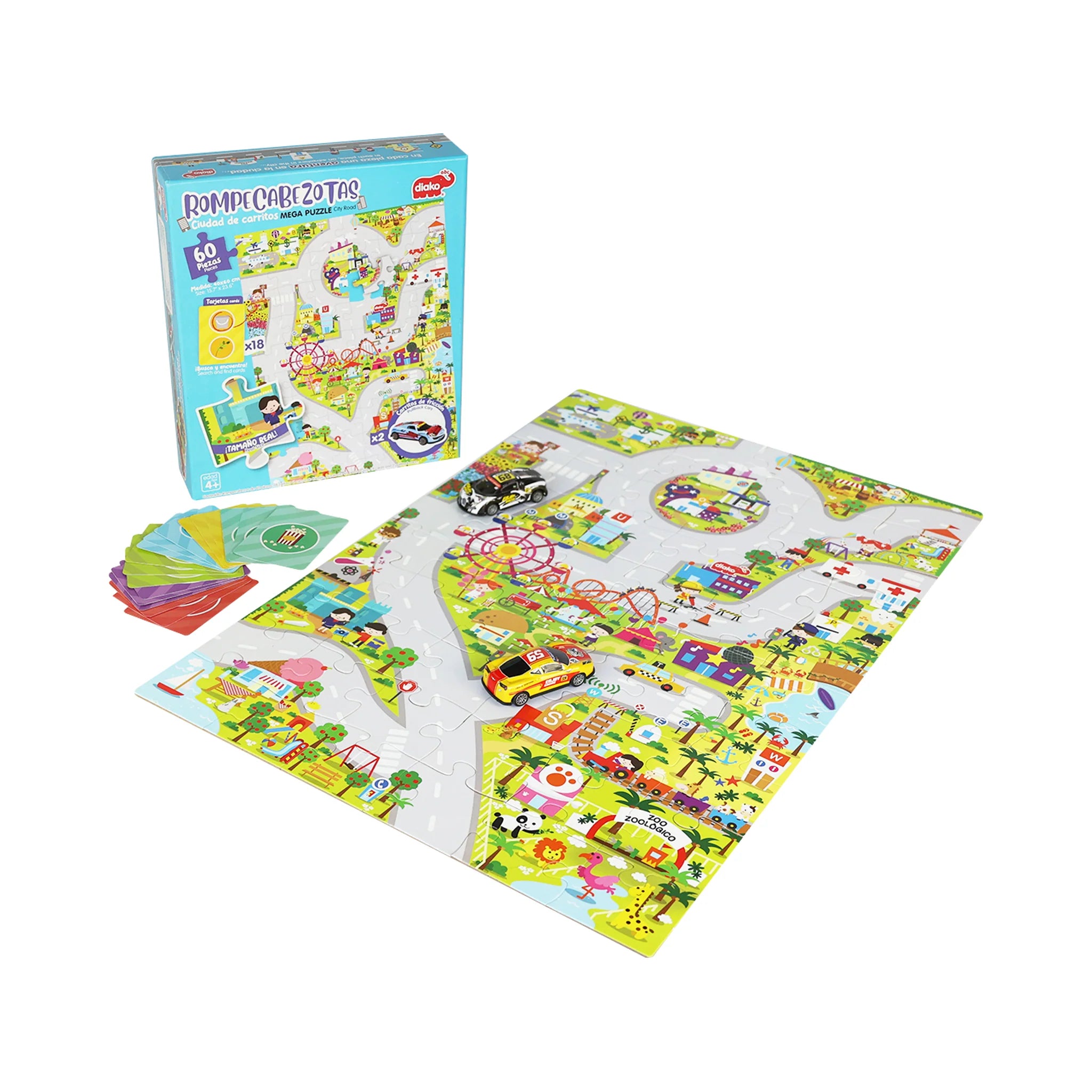 ROMPECABEZOTAS ¡3 en 1! Busca, encuentra y juega