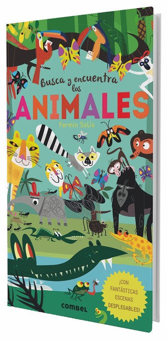 Busca y Encuentra Los Animales Escenas Desplegables