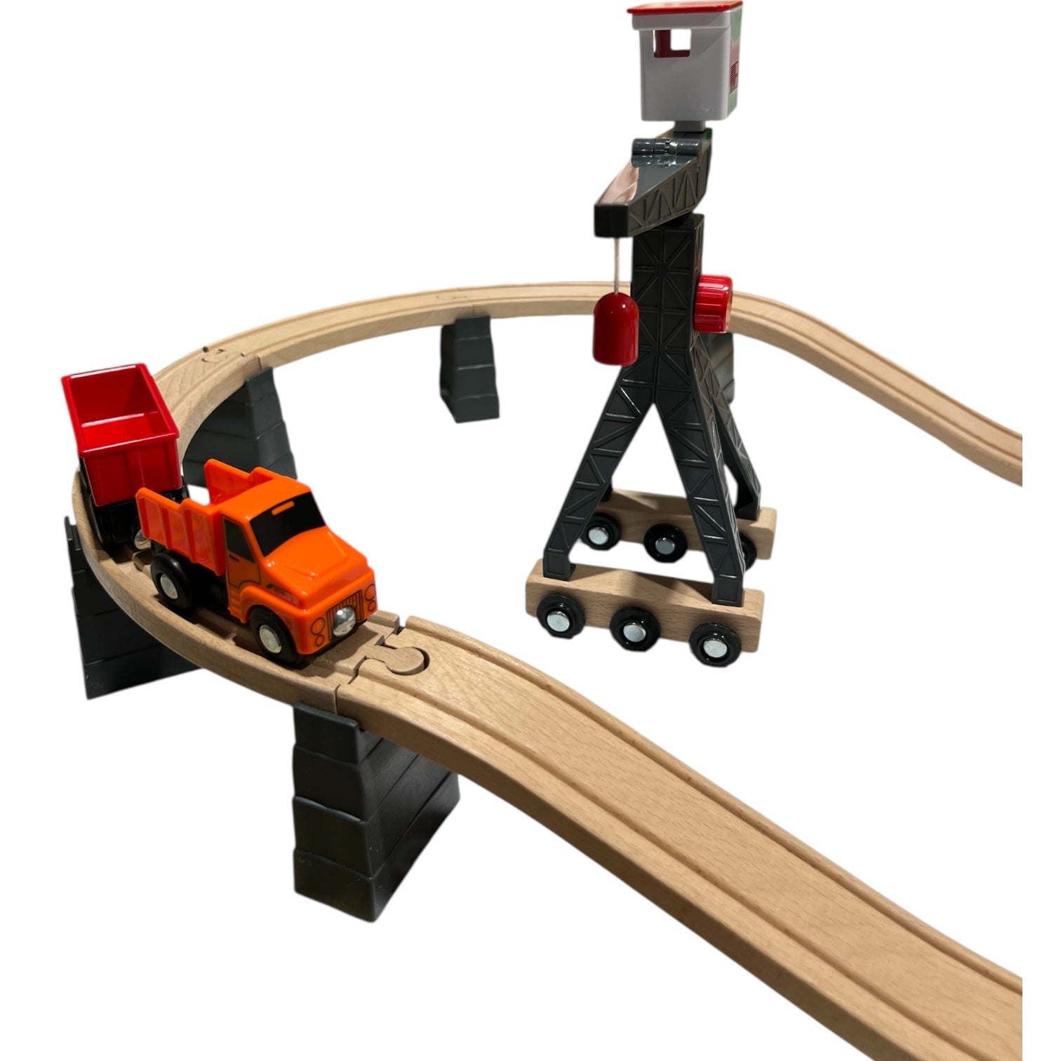 PISTA DE VEHÍCULOS DE CONSTRUCCIÓN - TOOKY TOY