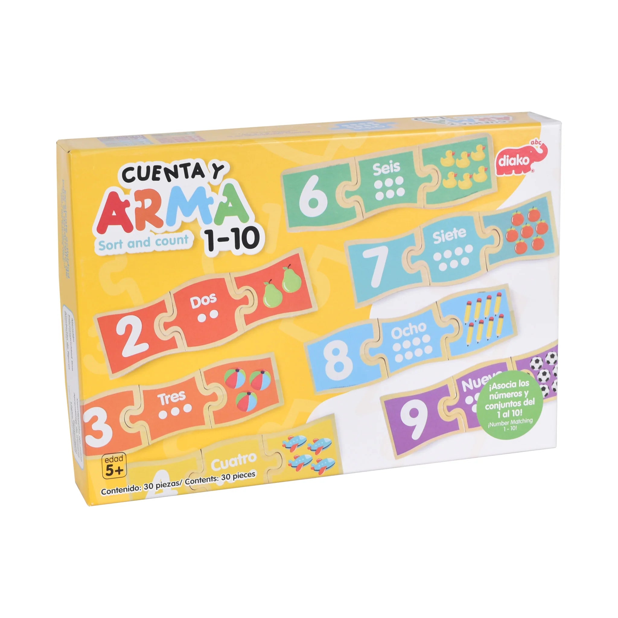 Cuenta y Arma Los Números