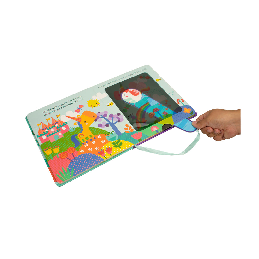 Cuento interactivo: Lampara mágica el unicornio que quiere aprender todo