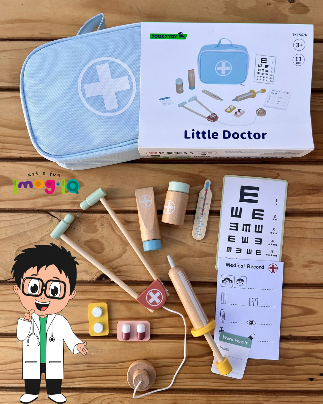 MALETÍN DE PEQUEÑO DOCTOR  TOOKY TOY