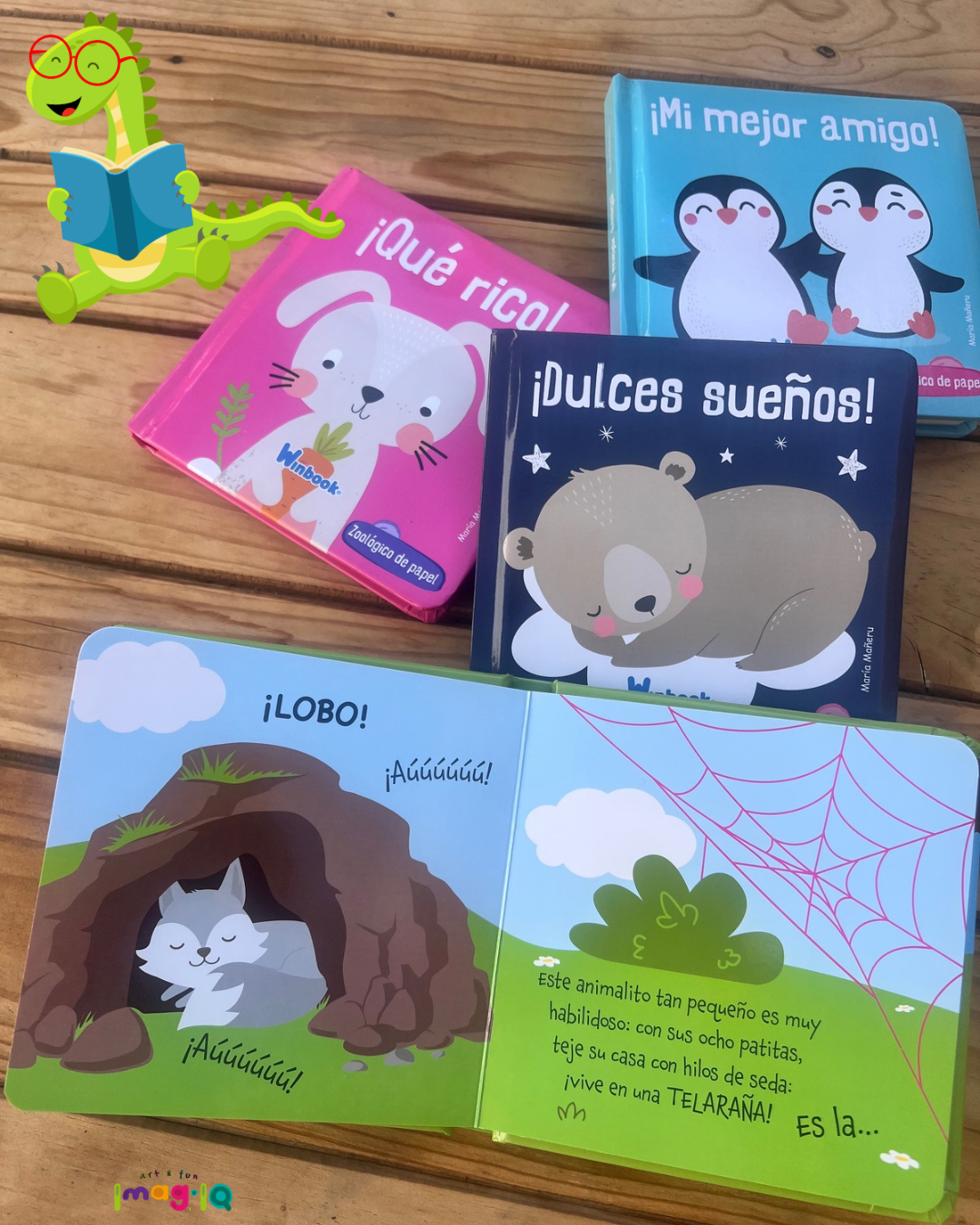 Zoológico de papel 4 libritos