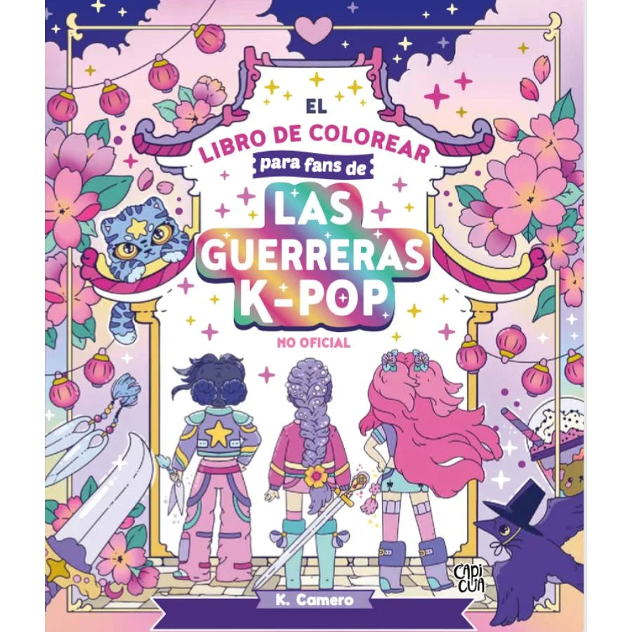 Libro para colorear - Guerreras K POP