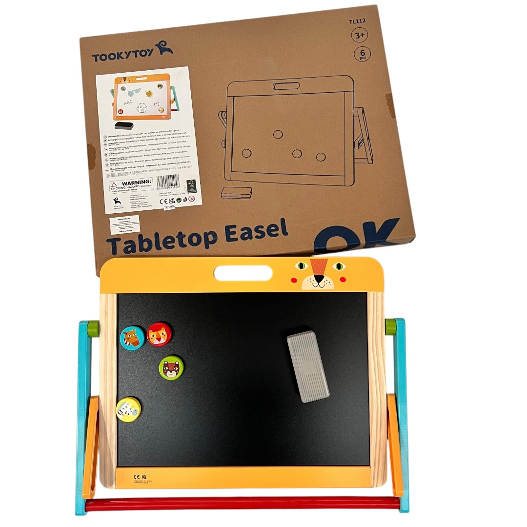 PIZARRON CABALLETE - TABLETOP EASEL TOOKY TOY