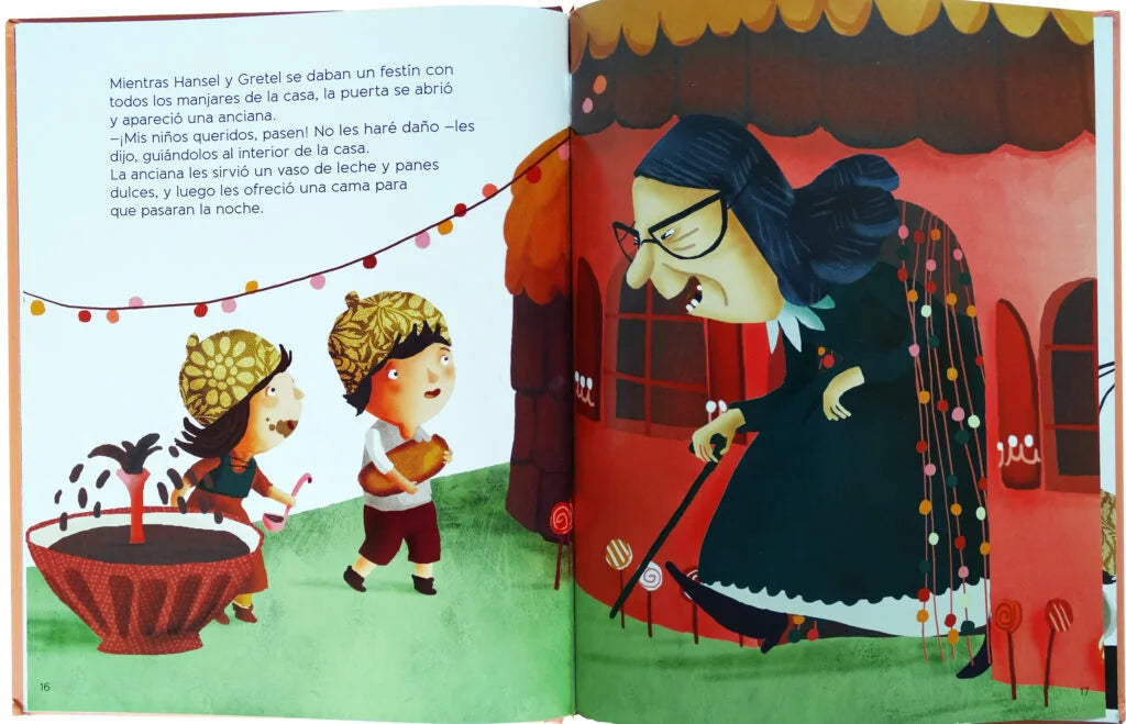 Cuento Pequeños clásicos Hansel y gretel