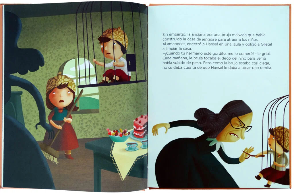Cuento Pequeños clásicos Hansel y gretel