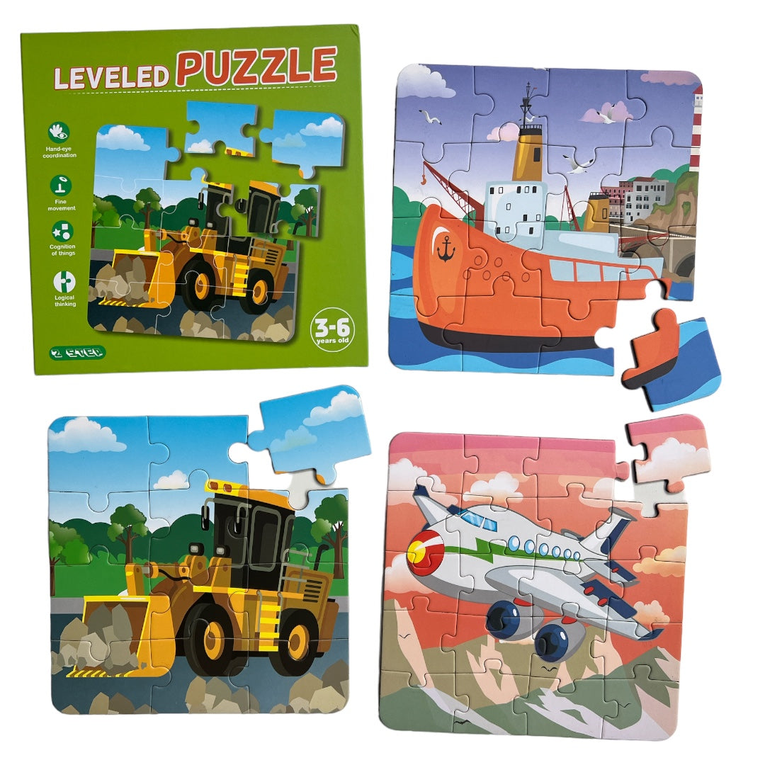 Rompecabezas Magnético Vehiculos