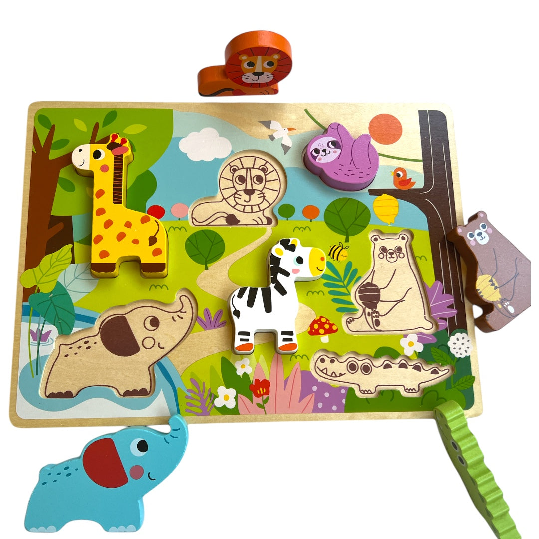 ROMPECABEZAS CHUNKY SELVA - TOOKY TOY