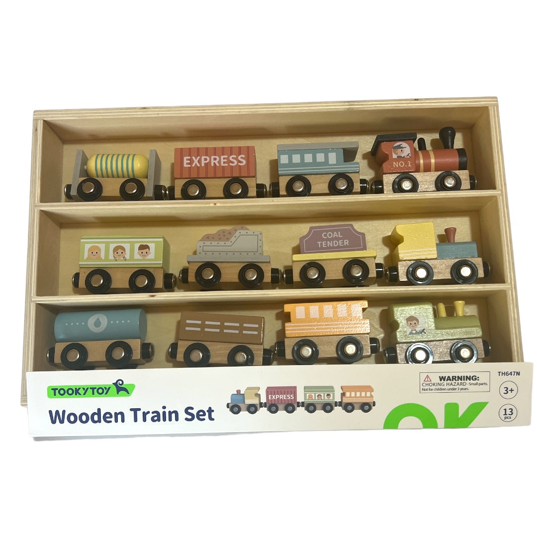 SET DE TREN MAGNÉTICO  - TOOKY TOY