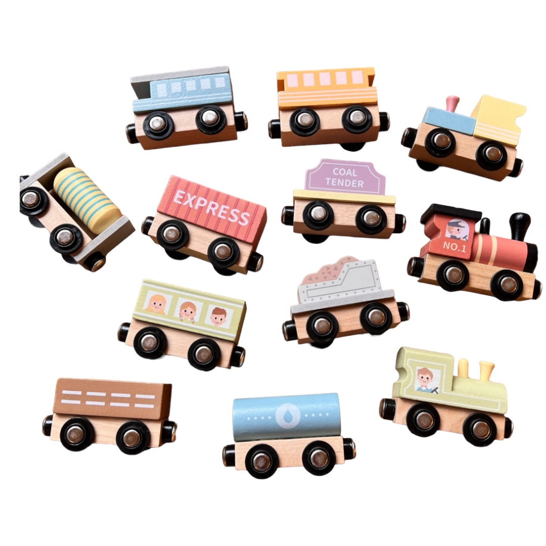 SET DE TREN MAGNÉTICO  - TOOKY TOY