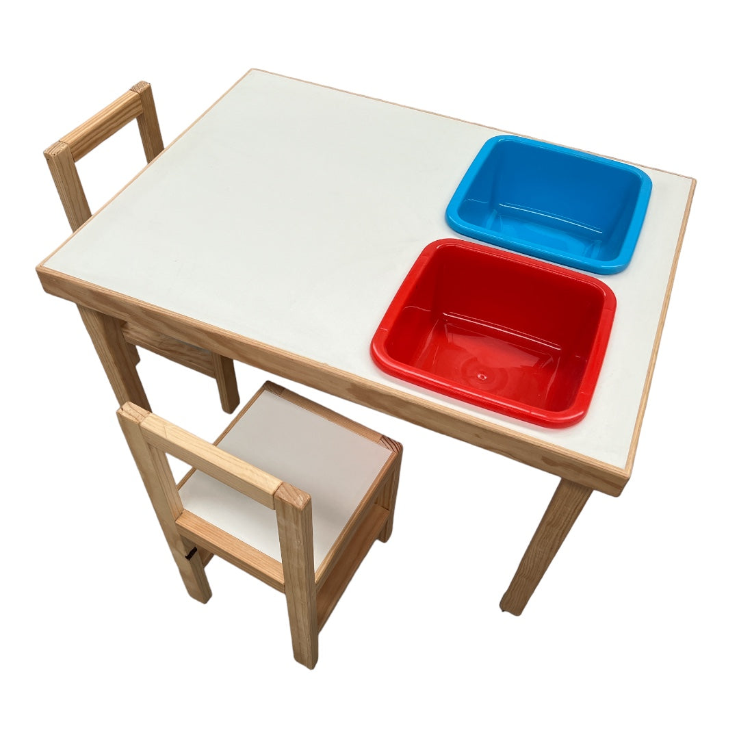 Conjunto Mesa Interactiva con 2 Sillas