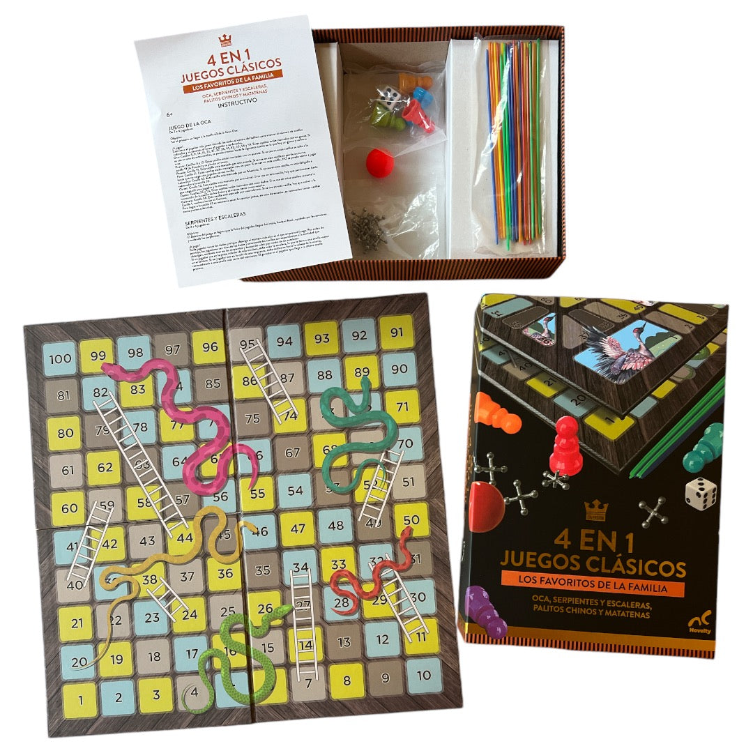 Juegos Clásicos 4 en 1