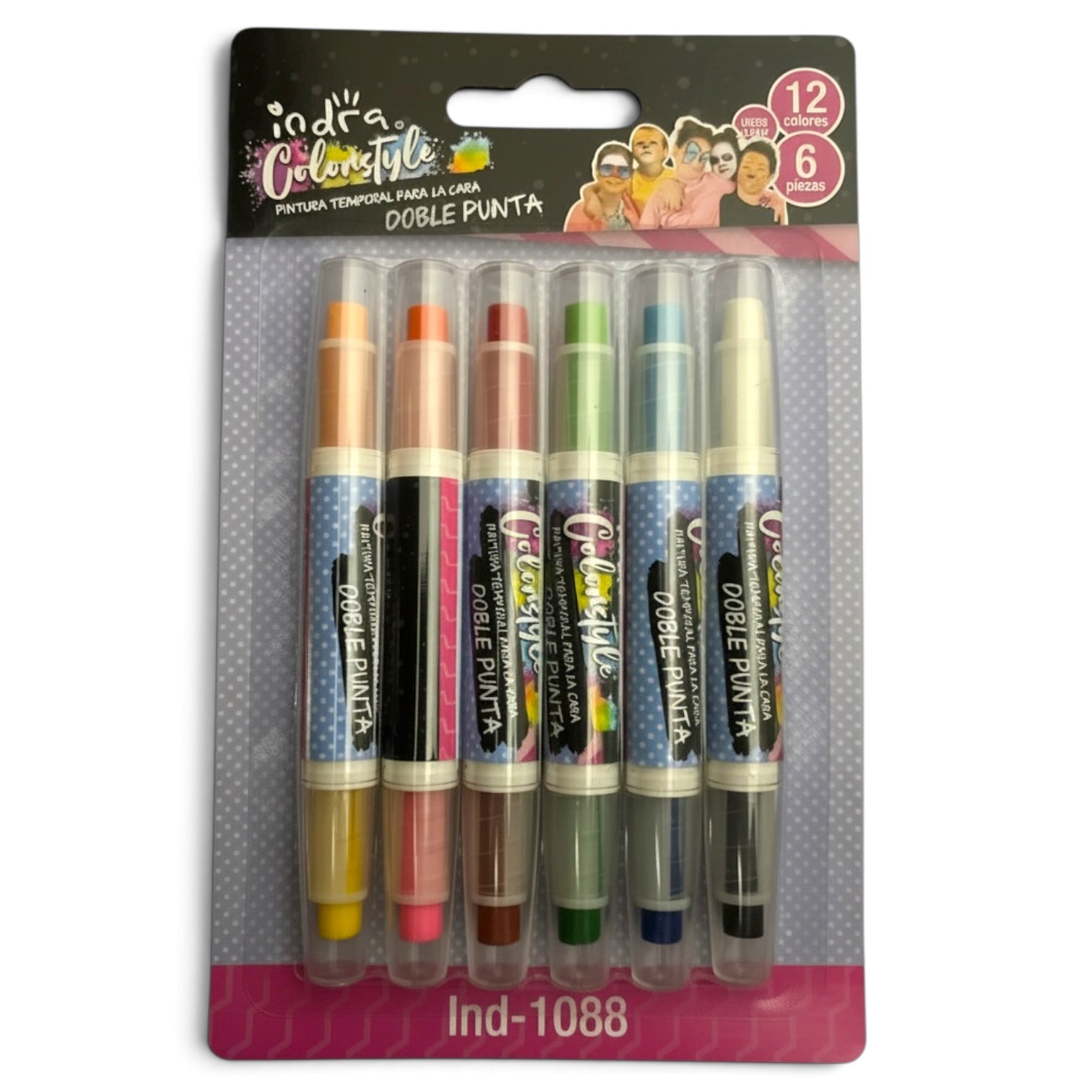 Pinta Caritas COLORSTYLE Plumones Doble Punta