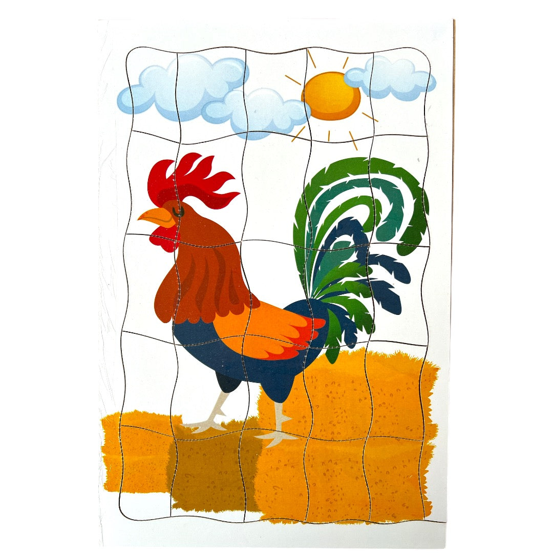 Rompecabezas ÉKOLE 25 piezas de madera