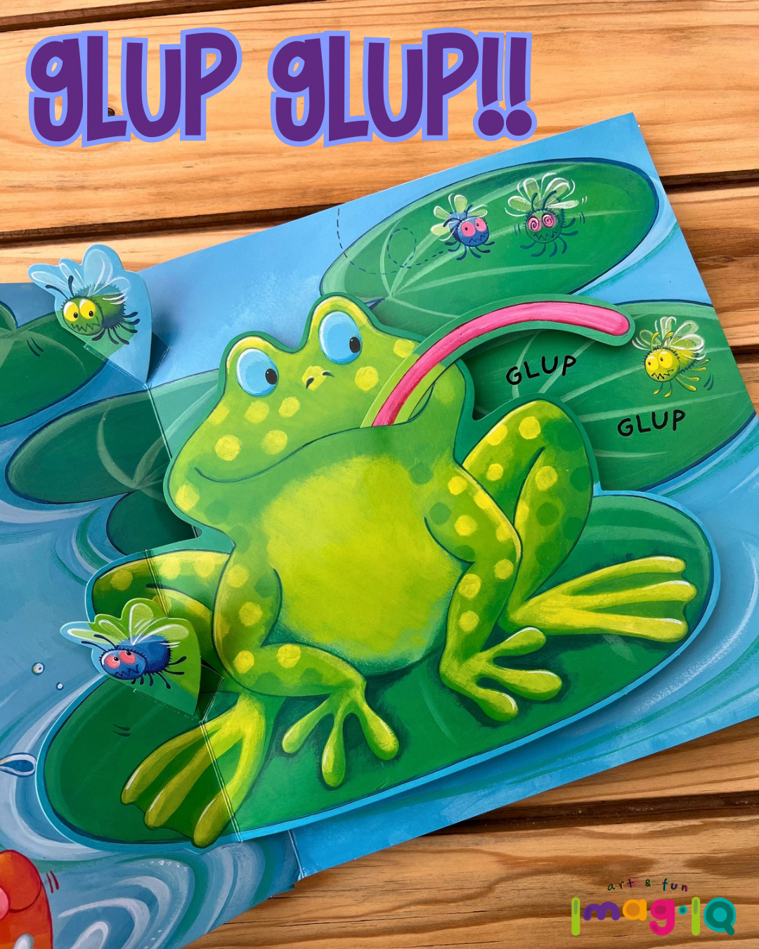 La Rana Glotona Libro POP UP