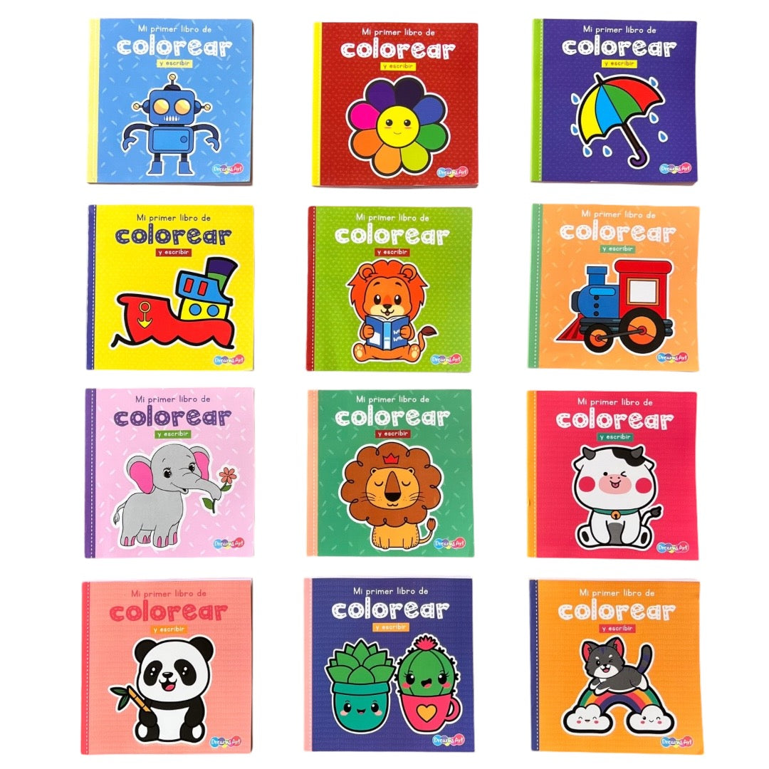 Mi Primer Libro de Colorear y Escribir