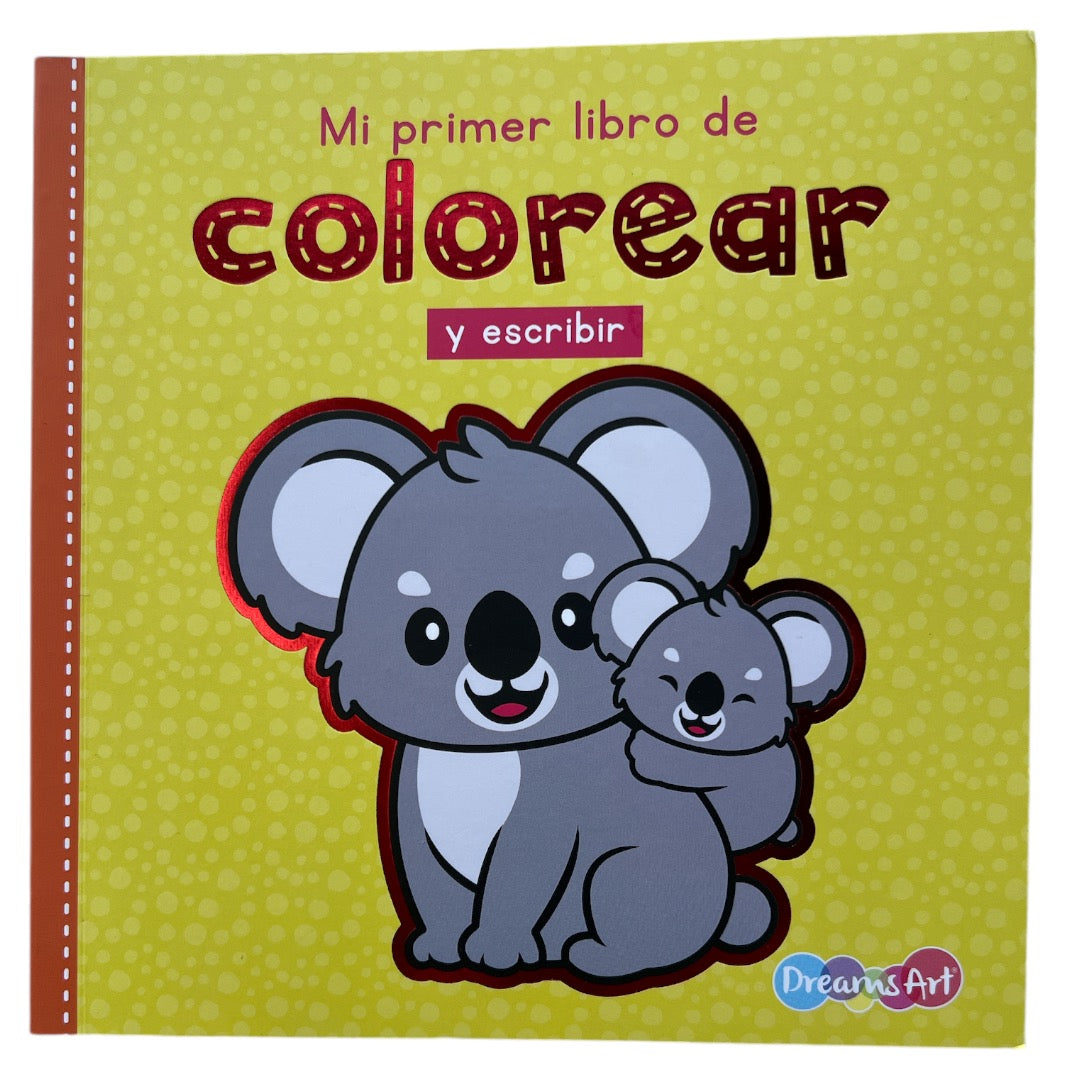 Mi Primer Libro de Colorear y Escribir