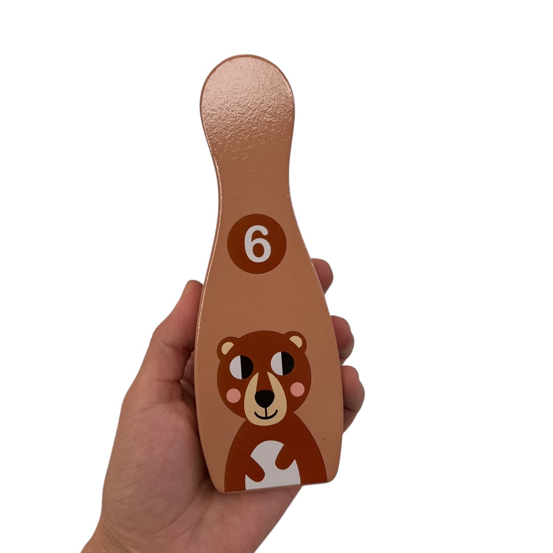 BOLICHE DE MADERA - BOWLING GAME  TOOKY TOY