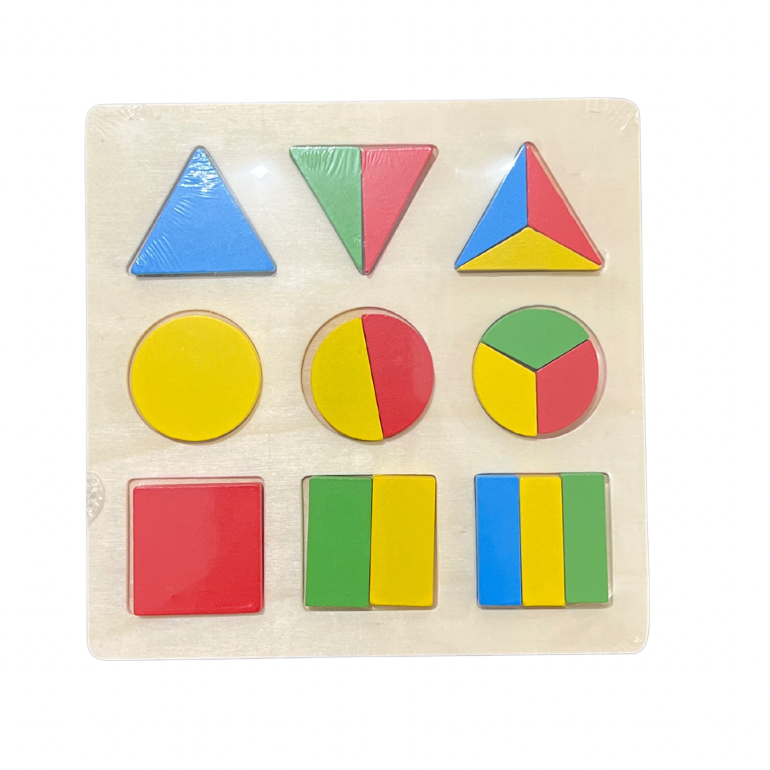 Tablero Identificador de Formas y Fracciones