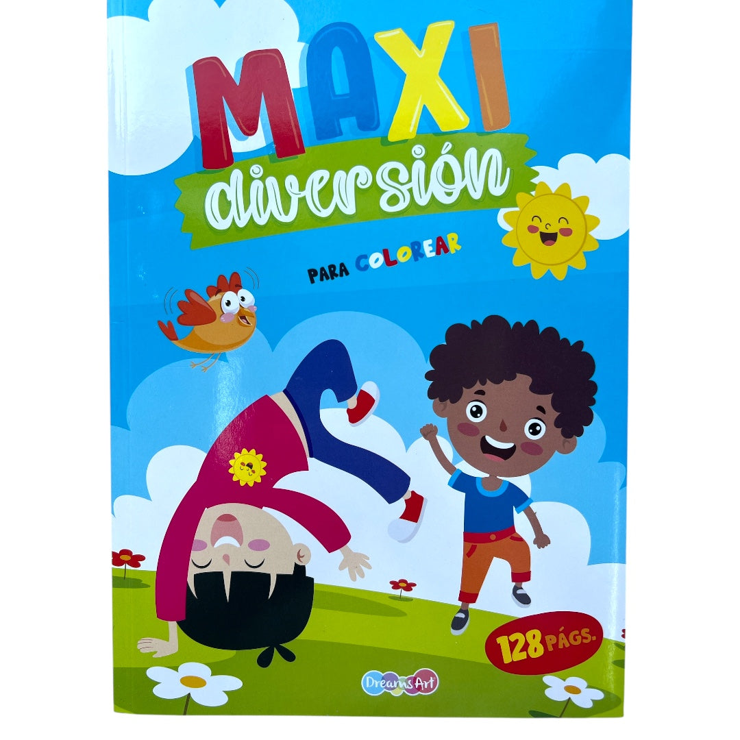 Libro para Colorear MAXI DIVERSIÓN