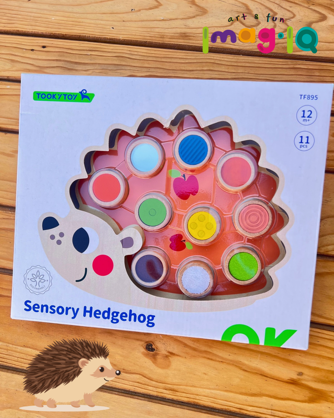 ERIZO SENSORIAL - TOOKY TOY