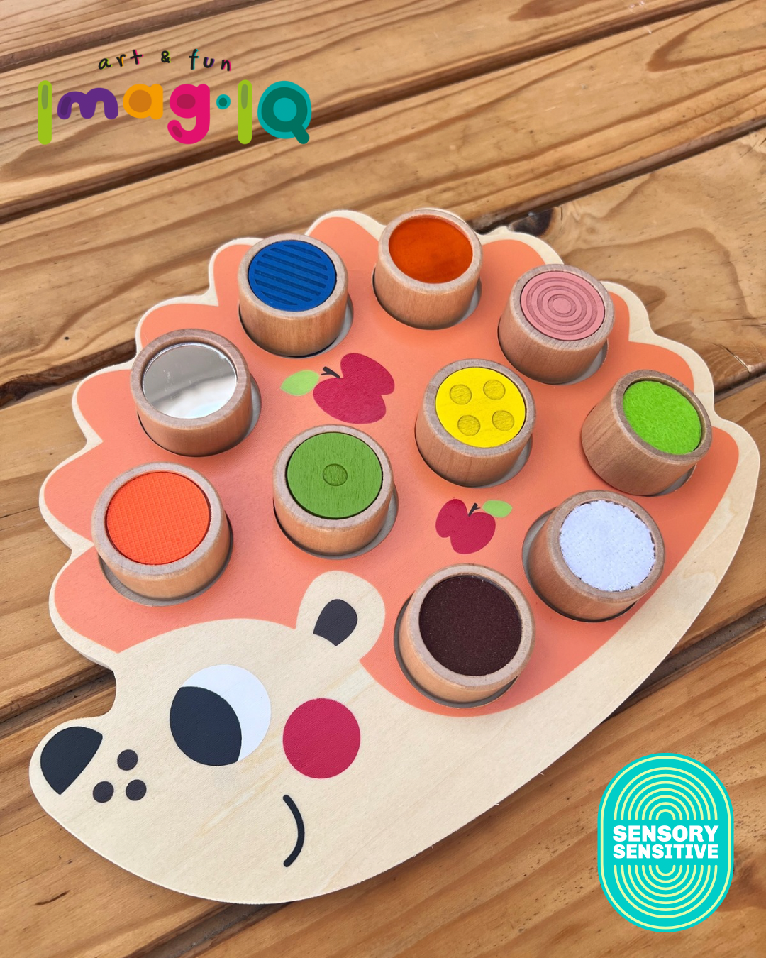 ERIZO SENSORIAL - TOOKY TOY