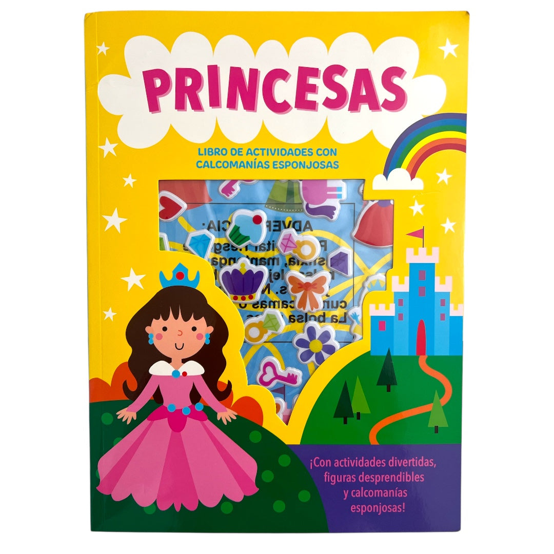 Princesas - Calcomanías Esponjosas