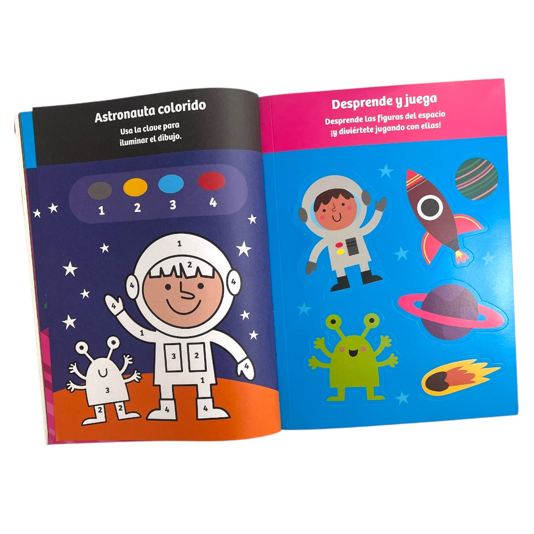 El Espacio - Calcomanías Esponjosas