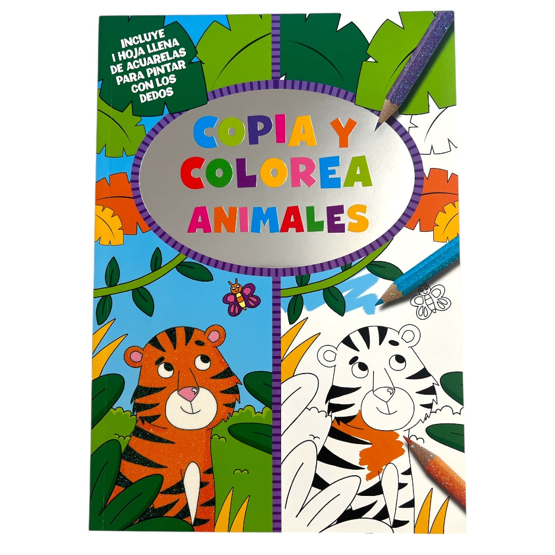 Animales - Copia y Colorea