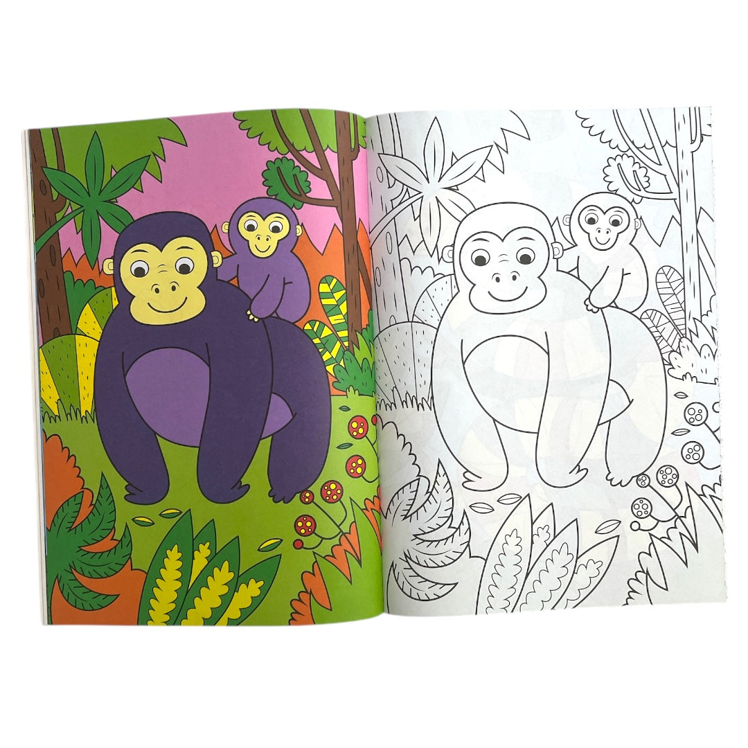 Animales - Copia y Colorea