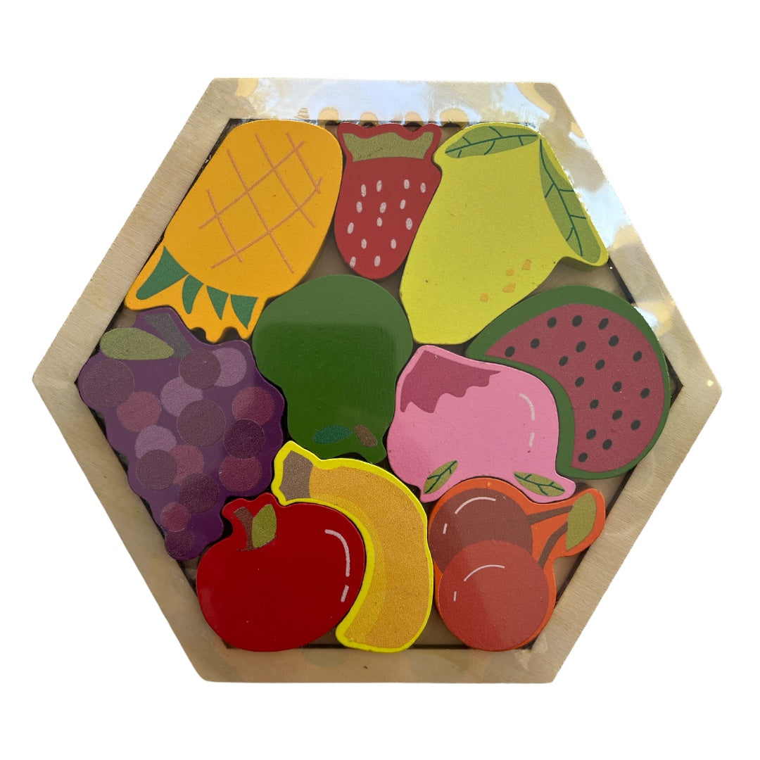 Tangram Hexagonal de Figuras