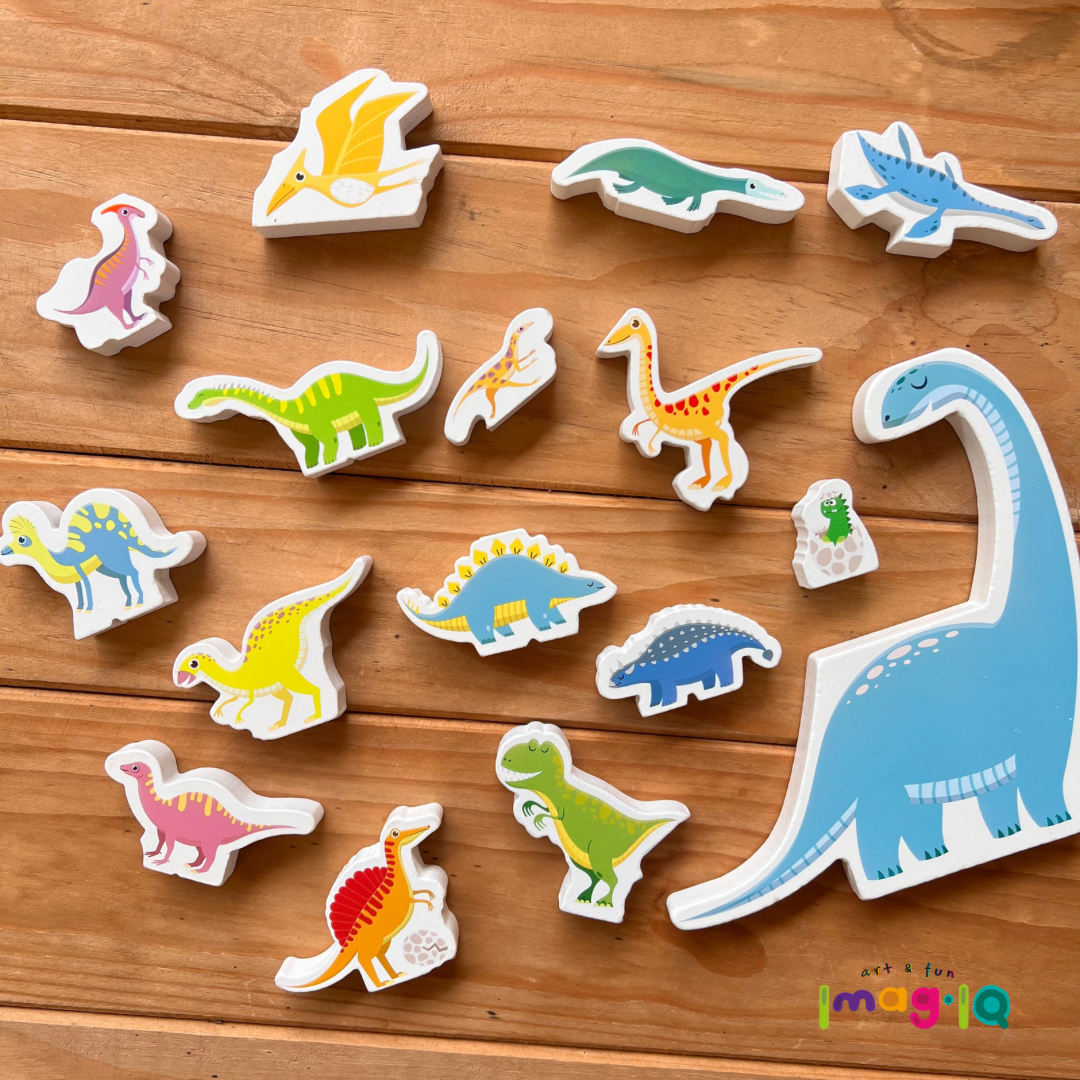 Juego de balance y equilibrio Dinosaurios