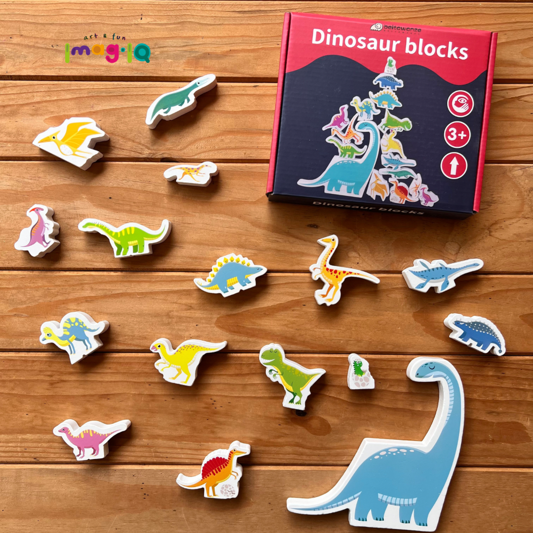 Juego de balance y equilibrio Dinosaurios