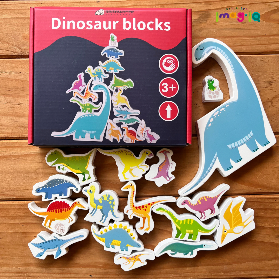 Juego de balance y equilibrio Dinosaurios