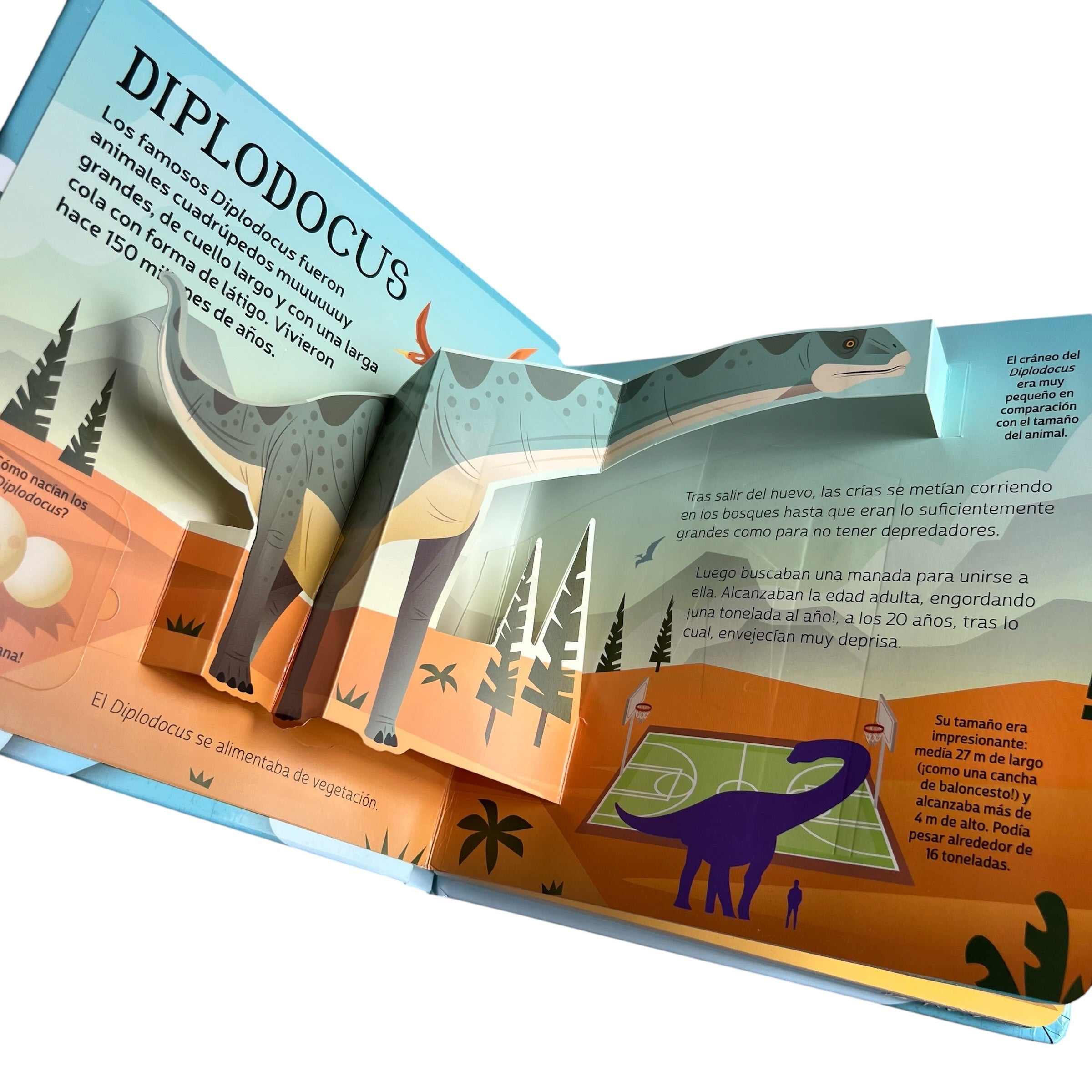 Pop up aprender dinosaurios