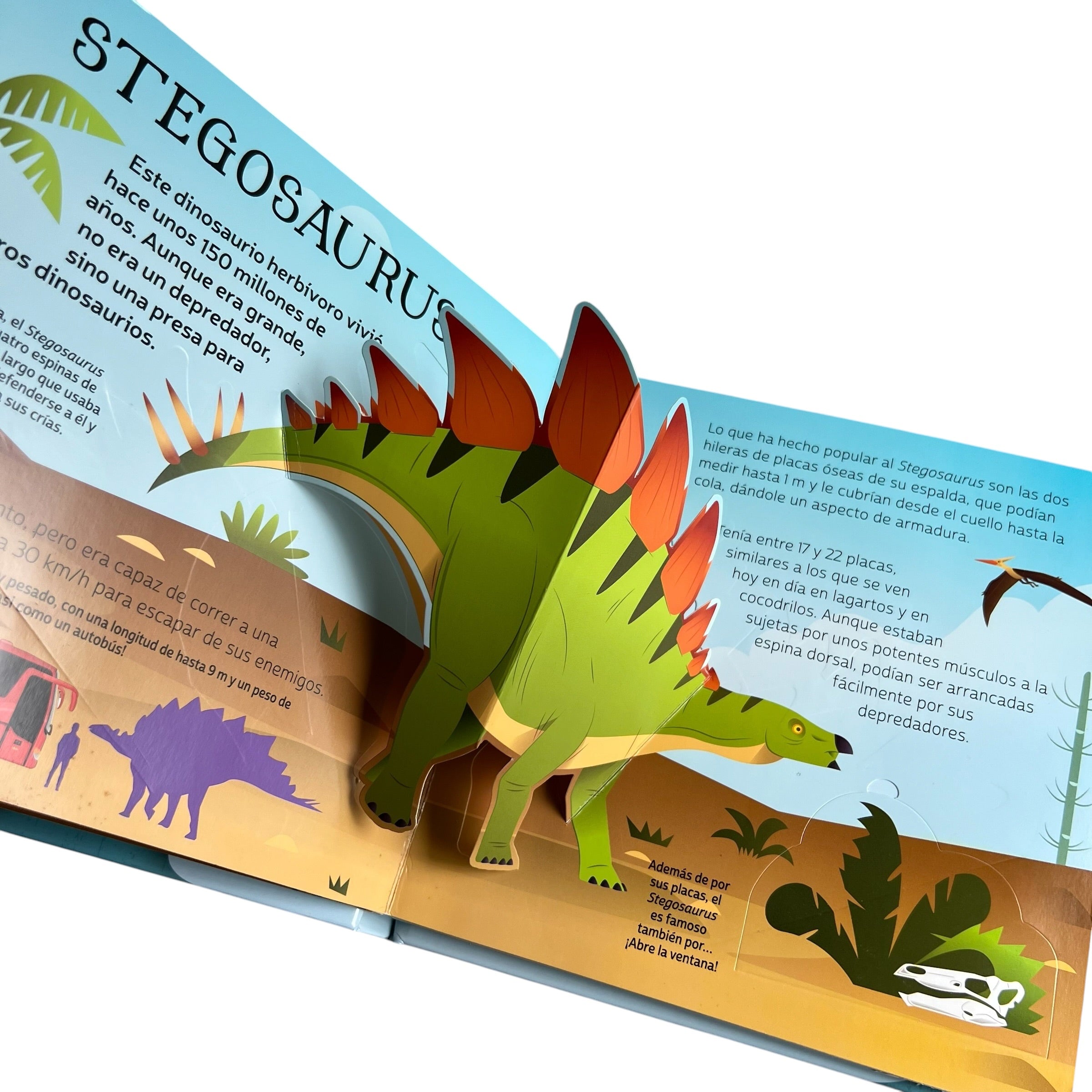 Pop up aprender dinosaurios