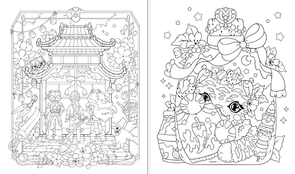 Libro para colorear - Guerreras K POP