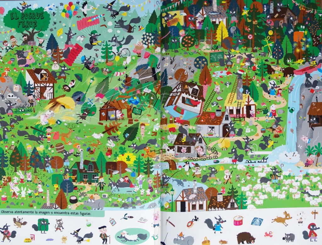 Cuento - Busca y encuentra Los Animales