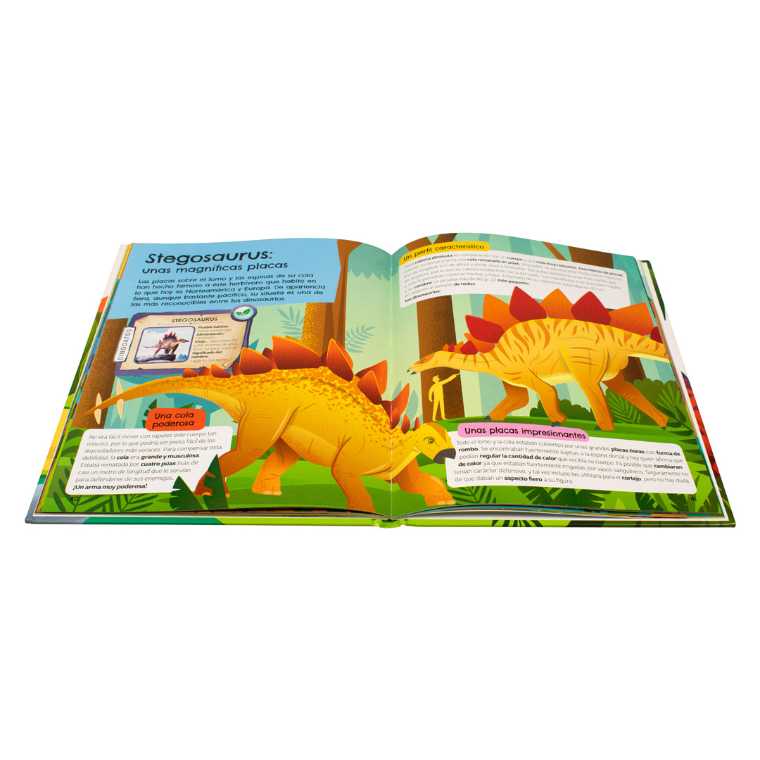 Enciclopedia Infantil: Recorre el Mundo de los Dinosaurios