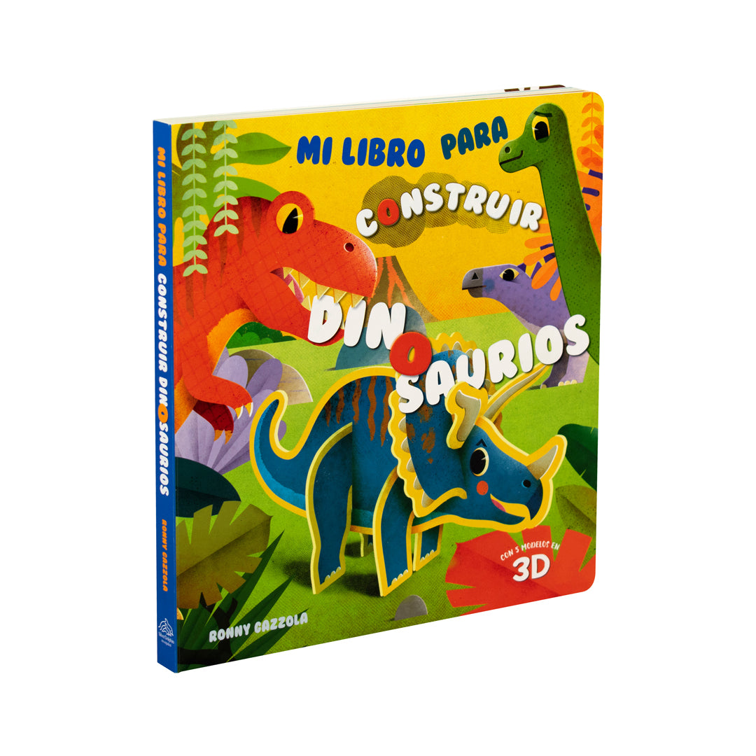 Mi libro para construir: Dinosaurios