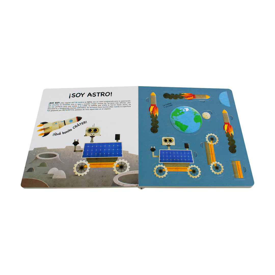 Mi libro para construir: Aventura espacial